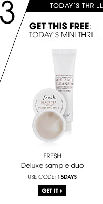 fresh deluxe sample duo