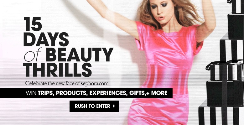 15 days of beauty thrills