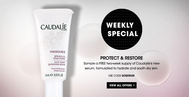 sample a free two-week supply of Caudalie's new serum