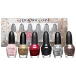 Glimmer Wonderland Six Piece Mini Nail Colour Set