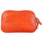 Tangerine Tango Makeup Bag