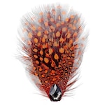 Fiery Feather Hair Clip