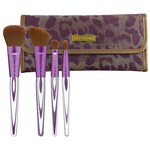 Cheetah Wood Grain Brush Set