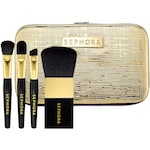 Gold Crackle Mini Brush Set