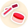 Icône de maquillage