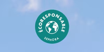 Sceau ÉCORESPONSABLE CHEZ SEPHORA