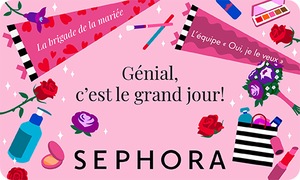 Génial, c’est le grand jour! | La brigade de la mariée | L’équipe « Oui, je le veux » | SEPHORA