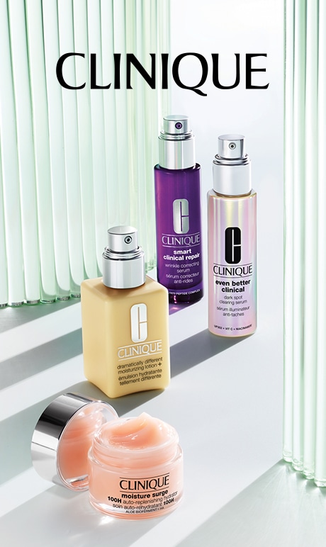 Clinique. Image des produits.