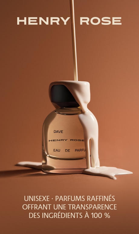 Henry Rose. Parfums raffinés non genrés offrant une transparence des ingrédients à 100 %.