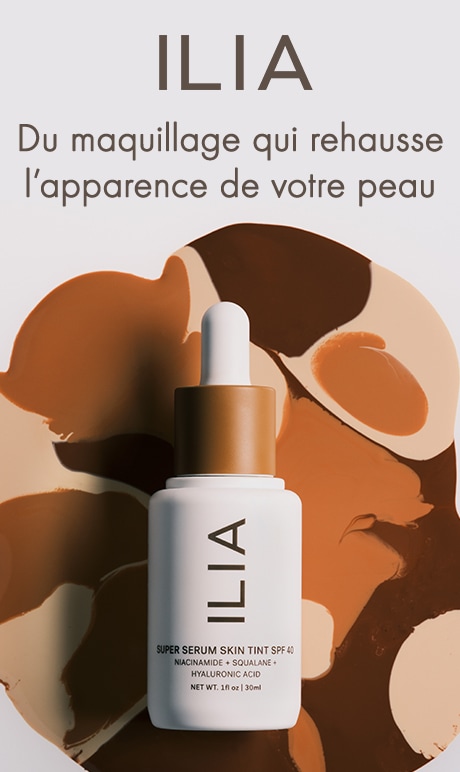 ilia. du maquillage qui rehausse l’apparence de la peau. image du produit.