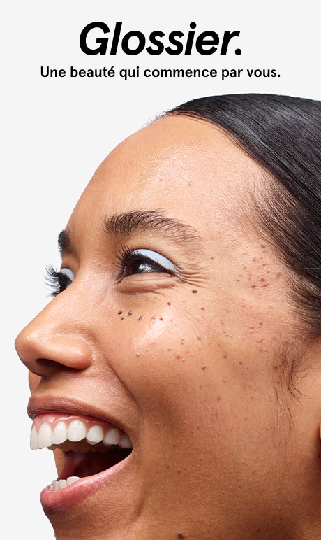 Glossier. Une beauté qui commence avec vous. Image du modèle. 