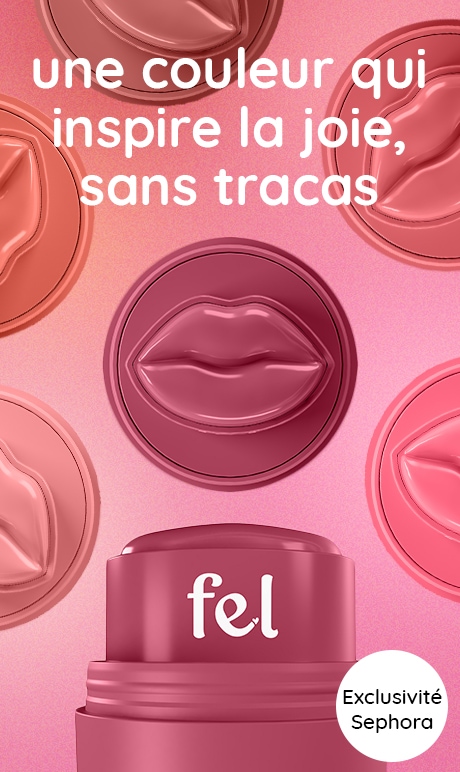 une couleur qui inspire la joie, sans tracas. fel. exclusivité sephora.