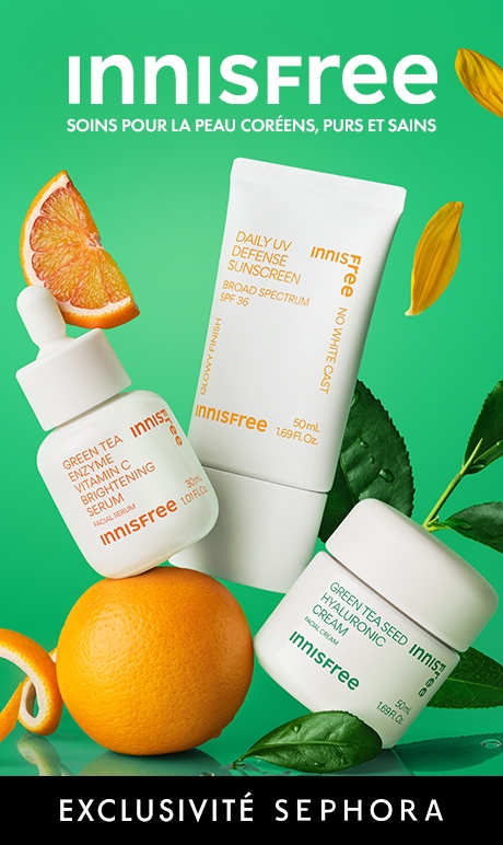 innisfree. soins pour la peau cliniques coréens. exclusivité sephora. image du produit.