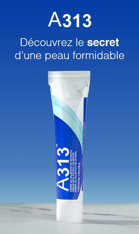 A313. Découvrez le secret d’une peau radieuse. Image du produit.