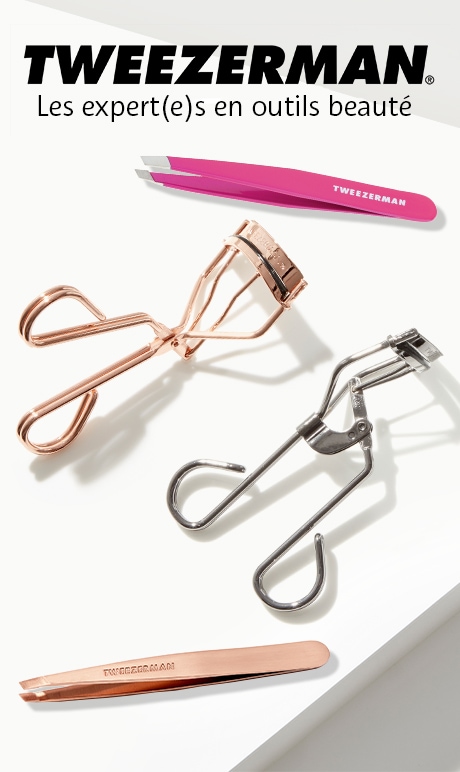Tweezerman. The beauty tool experts. Image of tools. 