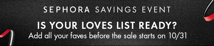 Is Your Loves List Ready?