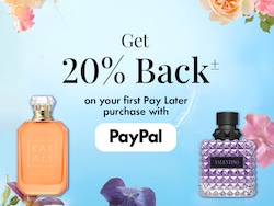 Get 20% Back± on your first Pay Later purchase with PayPal
