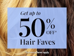 Get up to  50% OFFa Hair Faves