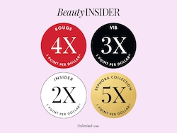 BeautyINSIDER | ROUGE 4X 1 POINT PER DOLLAR†† | VIB 3X 1 POINT PER DOLLAR†† | INSIDER 2X 1 POINT PER DOLLAR†† | SEPHORA COLLECTION 5X 1 POINT PER DOLLAR†† | Unlimited use.