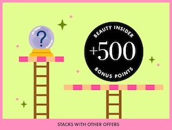 BEAUTY INSIDER +500  BONUS POINTS | STACKS WITH OTHER OFFERS