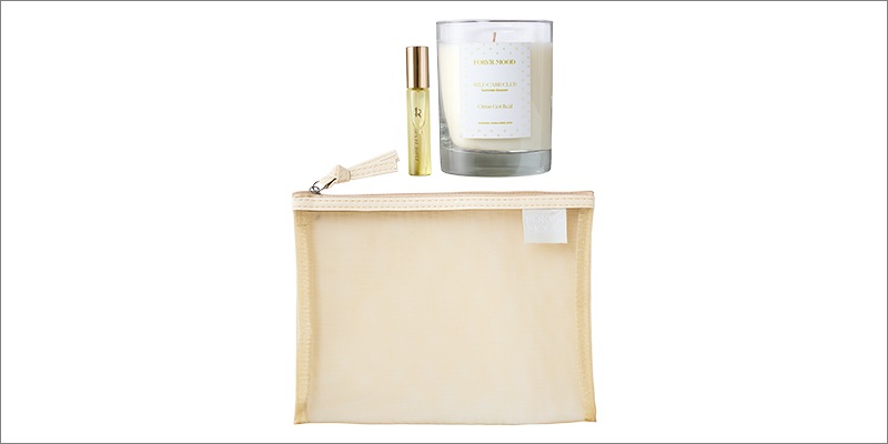 Hard to get Eau de Parfum and Citrus Got Real Candle. A mesh pouch