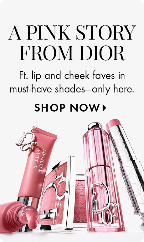 Light beige background with text reading “Hourglass Phantom Blur Balm” and “An ultra‑silky formula for the perfect blurred‑lip look. First at Sephora,” plus “Shop Now.” A lip balm is shown over layered swatches in soft nude and rose tones.