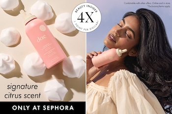 BEAUTY INSIDER 4X POINTS PER 1 DOLLAR†† | Combinable with other offers. Online and in store. ††Exclusions/terms apply. | signature citrus scent | only at sephora