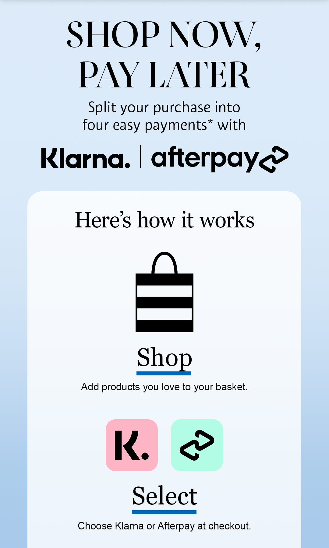 Flexible Payments | Sephora