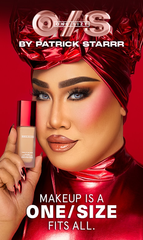 One Size by Patrick Starrr. Makeup is a one size fits all. Image of product.