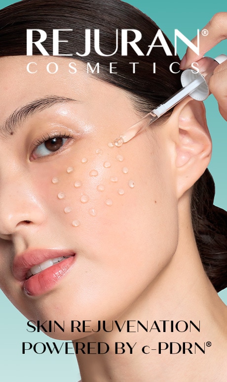 Rejuran Cosmetics. skin rejuvenation powered by c-pdrn.