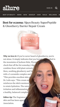 Super Peptide Barrier Repair Moisturizer for Eczema, Wrinkles