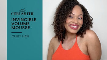 Invincible Moisturizing Gel to Mousse Styling Foam - Curlsmith