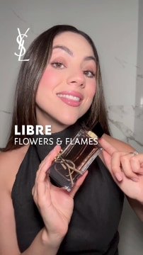 Libre Flowers & Flames Eau de Parfum Spray with Coco- Palm Tree