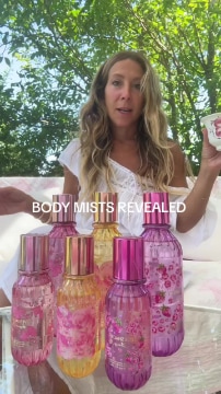 Sugar Blush Hair & Body Perfume Mist with Vanilla & Passion Fruit