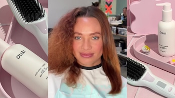 Hair Dryer Brush Mane Lange Le Vite Video The Anti-Frizz Kit