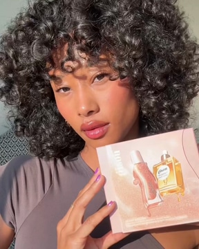 Glossy Glazed Hair Lip Oil Gift Set Gisou Sephora