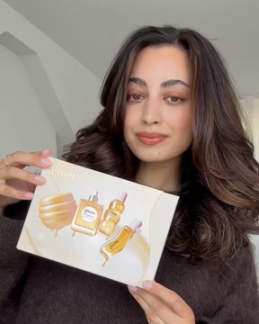 Glow All The Way Hair and Lip Gift Set Gisou Sephora