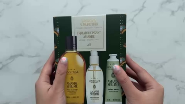 L'OCCITANE コスメ、ボディケア3点セット Softening Almond Cleanse & Moisturize Gift Set - L'Occitane | Sephora