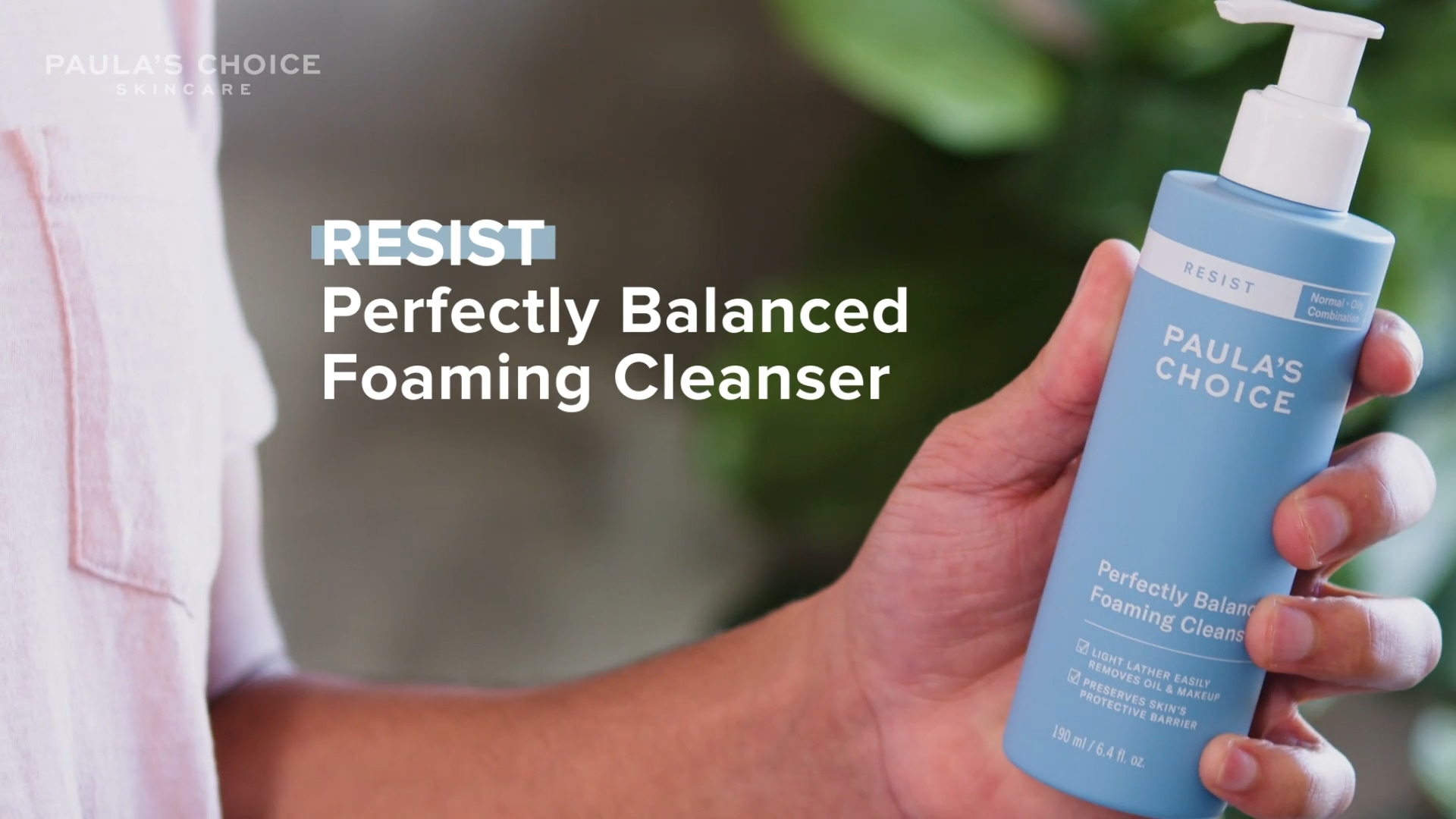 paula's choice resist foaming cleanser