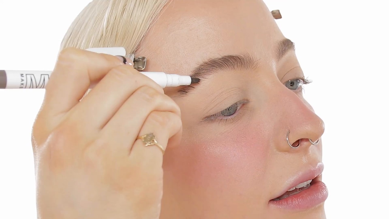 KUSH Triple Brow Pen MILK MAKEUP Sephora