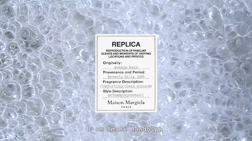 'REPLICA' Bubble Bath