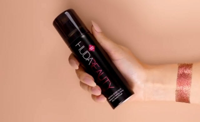 huda beauty boss face setting spray