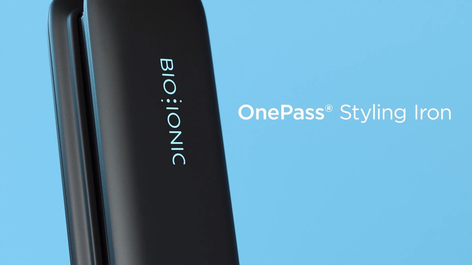 bio ionic onepass styling iron