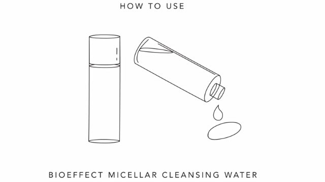bioeffect micellar cleansing water