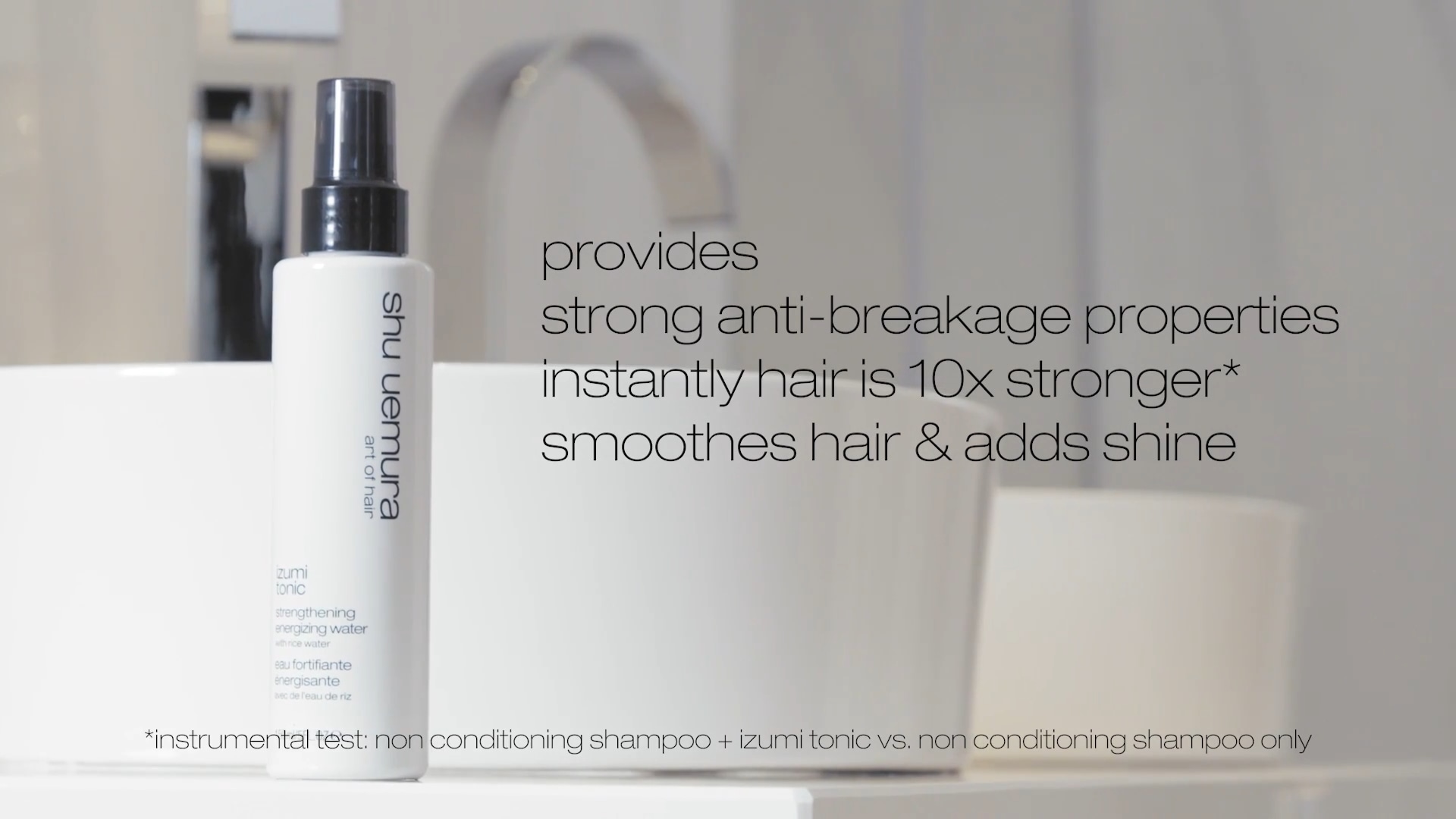Mini Izumi Tonic Strengthening Rice Water Treatment - shu uemura | Sephora