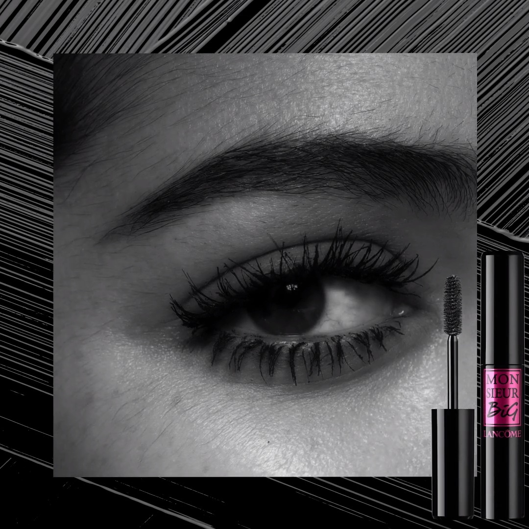 Monsieur Big Mascara Before & After