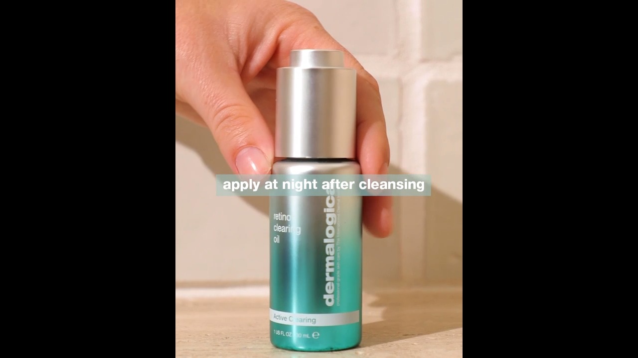 retinol acne clearing oil