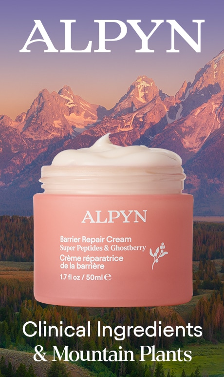 Alpyn. Clinical ingredients and moutain plants.