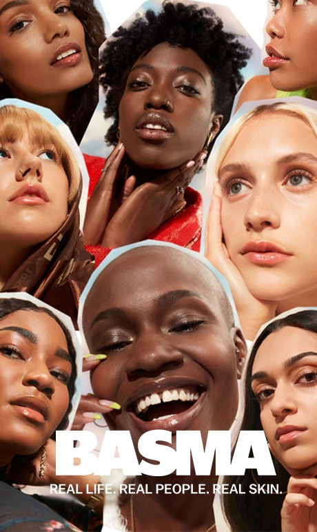 Basma. Real Life. Real People. Real Skin. Images of models.