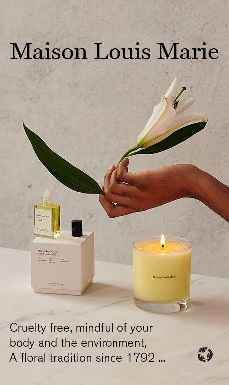 Maison Louis Marie | Cruelty free, mindful of your body and the environment, A floral tradition since 1972 | Candle & Fragrance